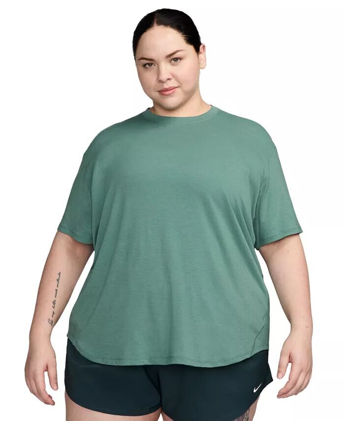 

Свободные шорты Dri-FIT с рукавами размера плюс One Nike, зеленый