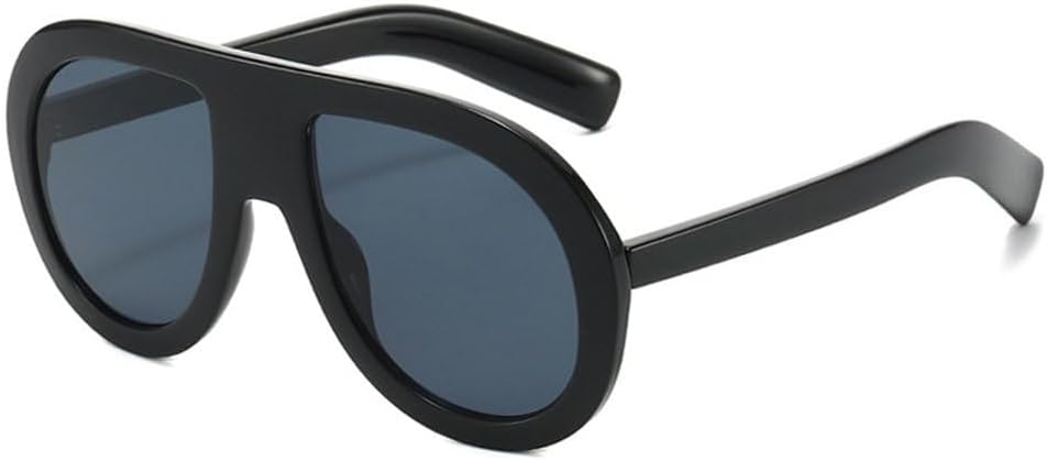 

Мужские солнцезащитные очки-пилот с градиентным покрытием, защитой от УФ-излучения UV400, модный леопардовый принт, сине-желтый цвет, женские трендовые панк-солнцезащитные очки SKFGNX, Black Grey