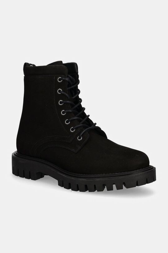 

Кожаные туфли CASUAL HILFIGER CHUNK Z NBK BOOT Tommy Hilfiger, черный