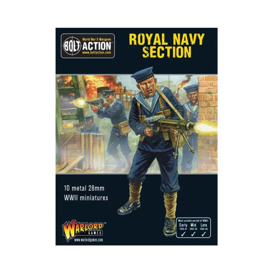

Секция Королевского флота, Bolt Action - British Army (28mm)