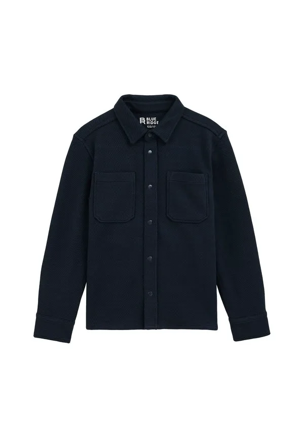 Рубашка «блю ридж» We Fashion, Navy Blue — фото 4