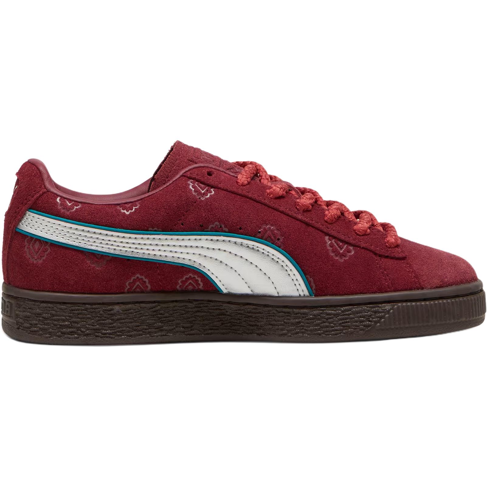 PUMA Кроссовки для скейтбординга Suede Low top Kids Red Teenagers — фото 3