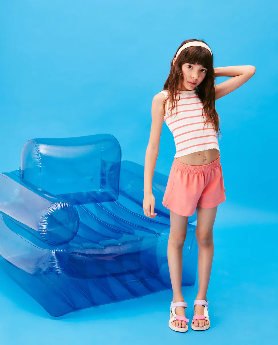 

Спортивный комплект для девочек Kids El Corte Inglés, красный