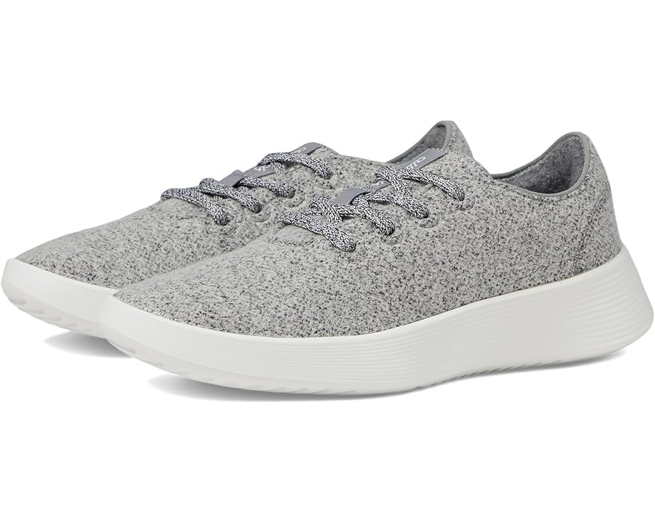 Кроссовки Allbirds Wool Runner 2, цвет Medium Grey (Blizzard)