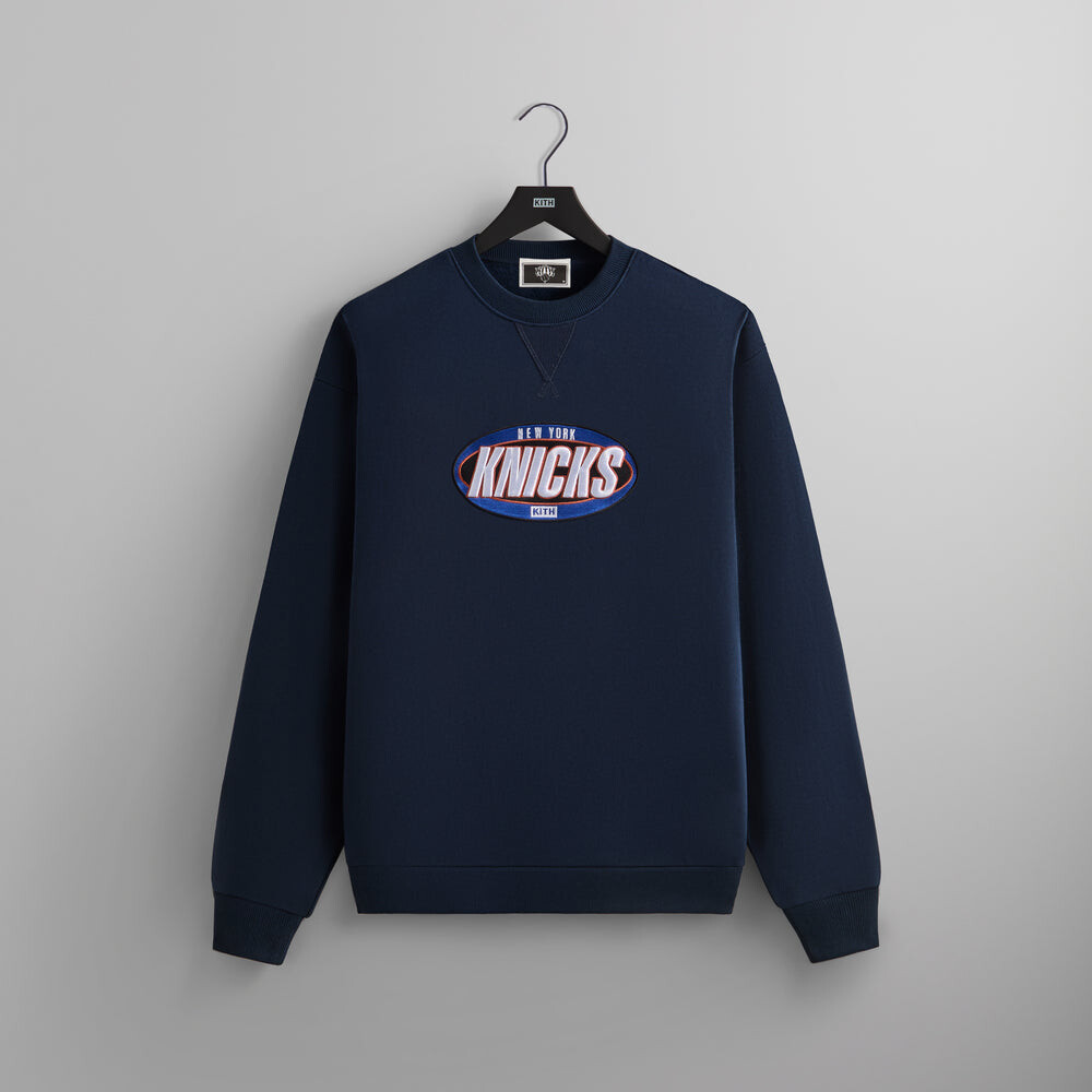 

Толстовка Kith for the New York Knicks Y2K Vintage Nelson Crewneck, черный