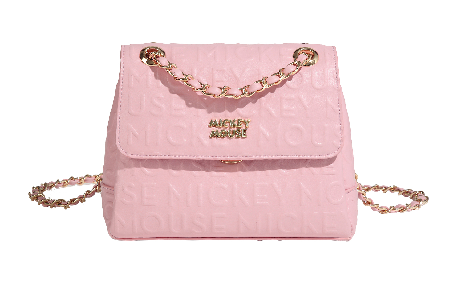 

Disney Минни серия женская белая кожаная сумка через плечо подмышечная, Pink