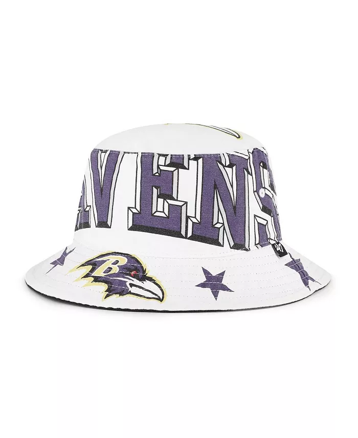 

Женская белая панама Baltimore Ravens Energize '47 Brand