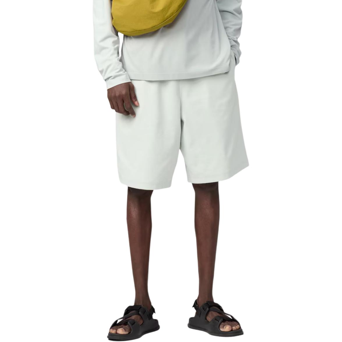UNIQLO U Collection SS25 повседневные шорты мужские light green — фото 4