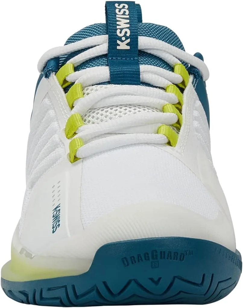 Мужские теннисные кроссовки K-Swiss Ultrashot 3. Спортивная обувь K-Swiss Performance, белый — фото 4
