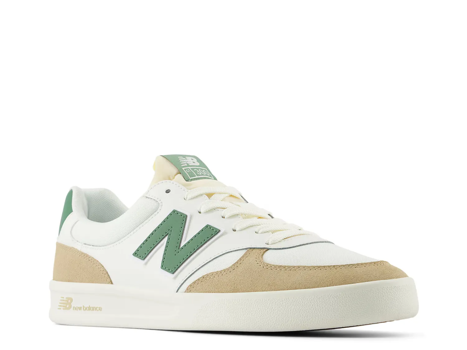 

Кроссовки CT300 v3 Court Sneaker New Balance, белый/зеленый