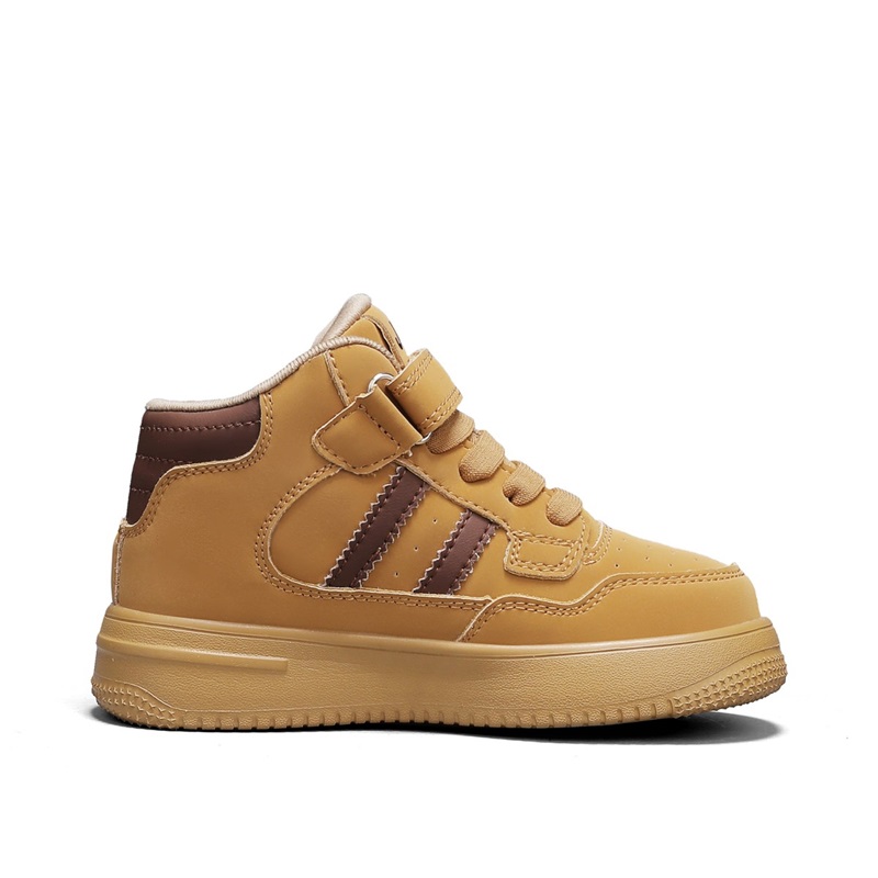 Jeep Детские скейтбординговые кроссовки Mid top из синтетической кожи с амортизацией, легкие и устойчивые к истиранию — фото 3