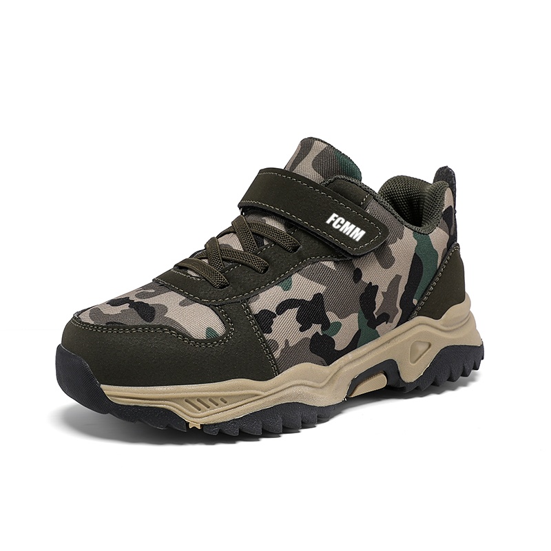 

FCMM Детские повседневные кроссовки Green Camouflage