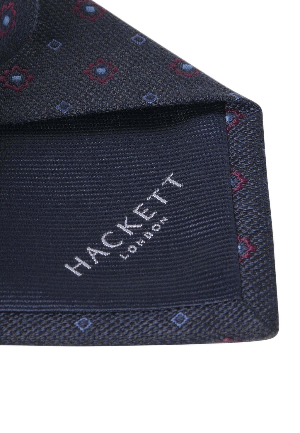 

Галстук FLOWER Hackett London, синий
