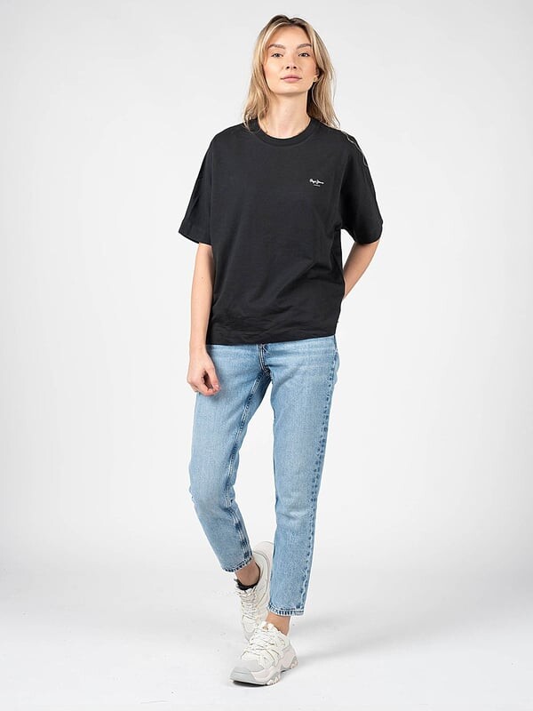 

Футболка Агнес женская Pepe Jeans, черный