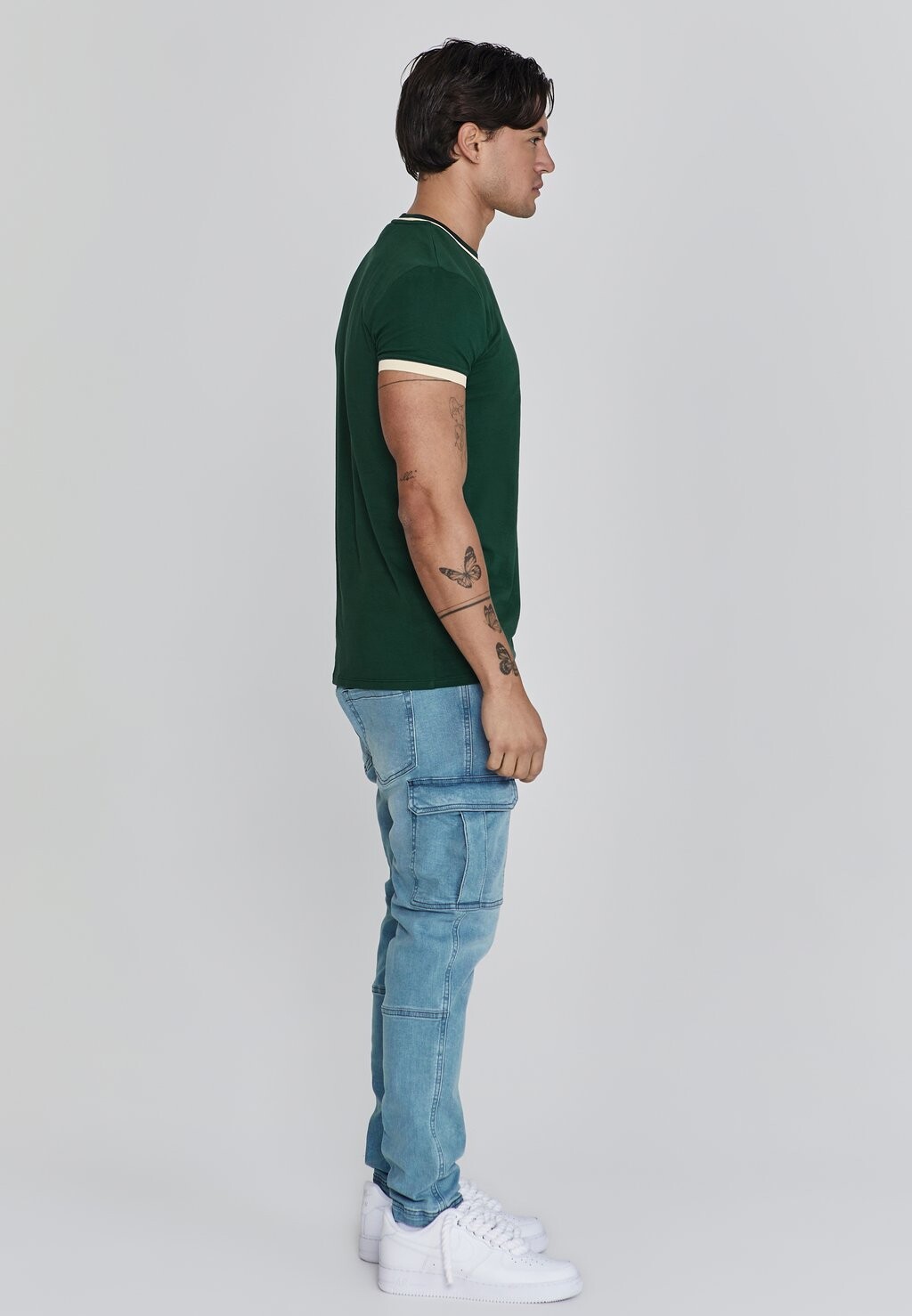 

Базовая футболка RINGER SIKSILK, зеленый