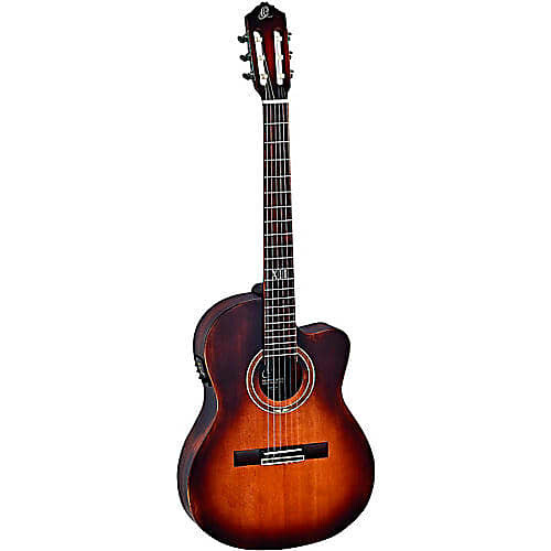 

Акустическая гитара Ortega DSSUITE-C/E Nylon Acoustic-Electric Guitar Tobacco Brown Sunburst