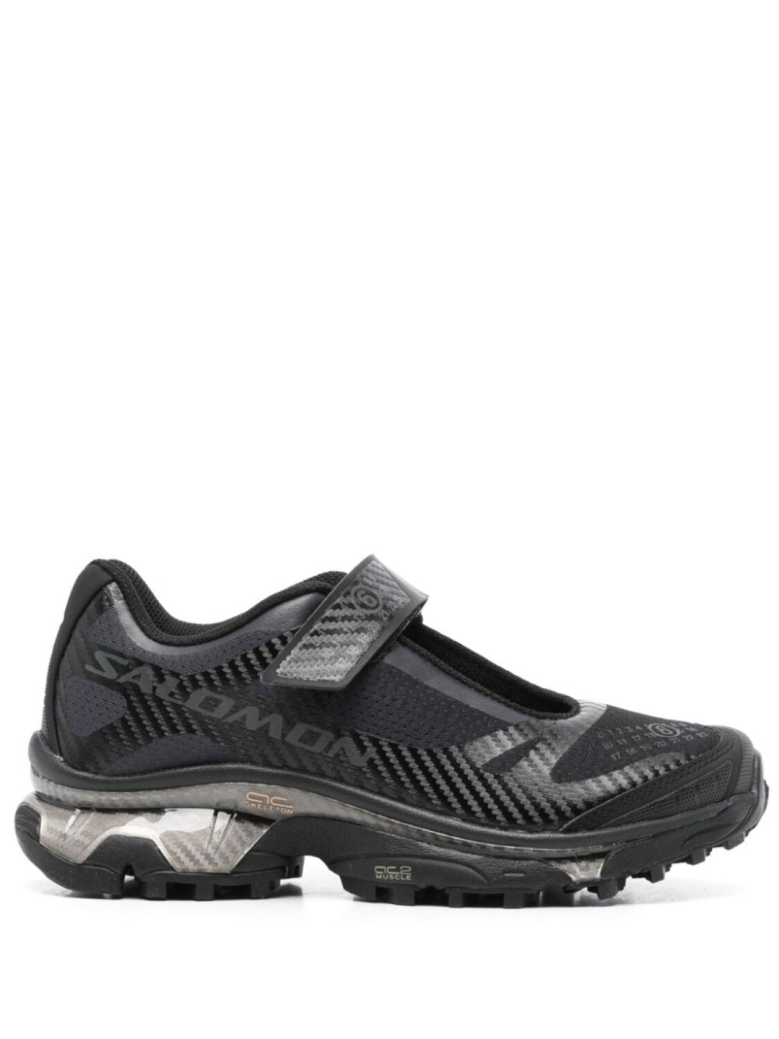 

X Кроссовки с ремешком на липучке Salomon MM6 Maison Margiela, черный