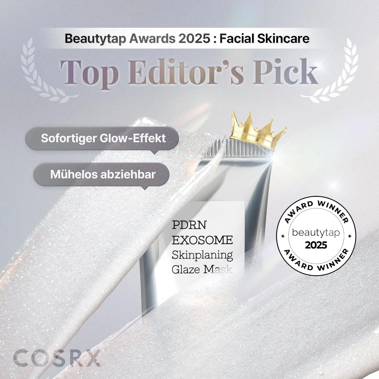 Маска для лица Cosrx — Ночная «PDRN Exosome Skinplaning Glaze» от — фото 2