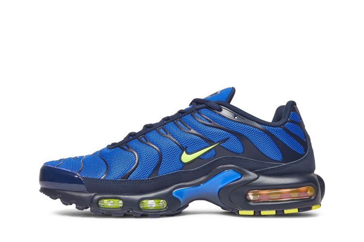 Кроссовки Nike Air Max Plus 'Hyper Royal Volt', синий — фото 4