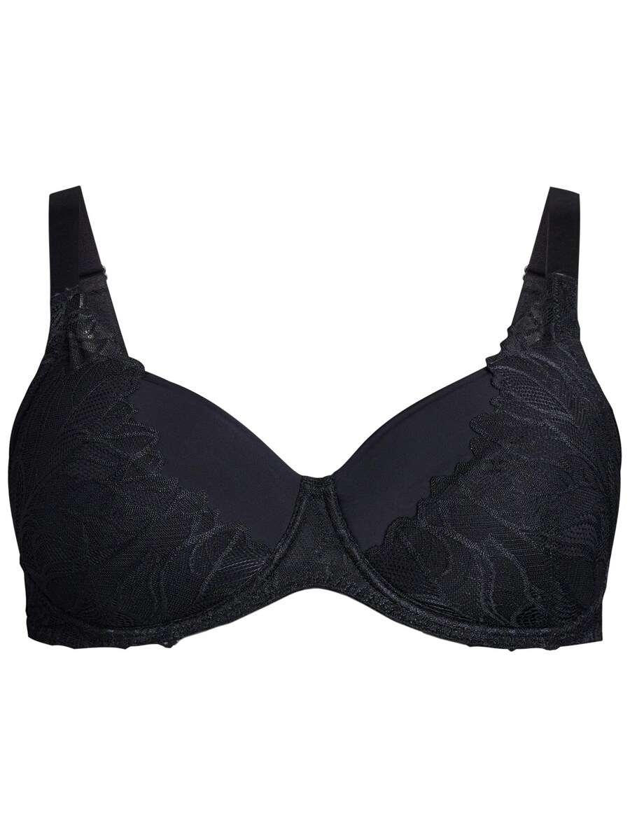 

Бюстгальтер-футболка Devoted by Zizzi Layla, черный