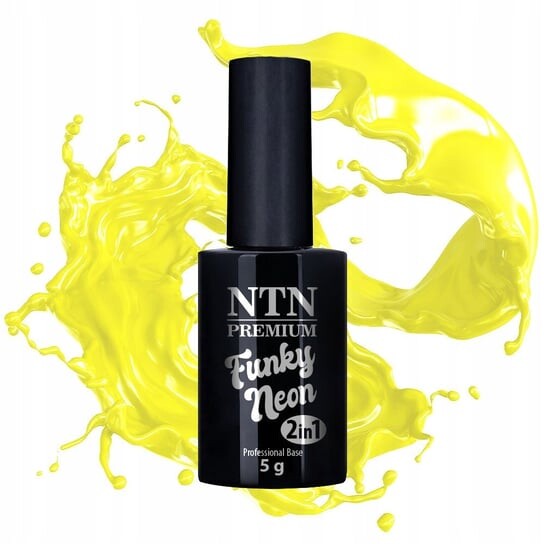 

Желтая база для ногтей 2в1 Funky Neon №2, 5г NTN