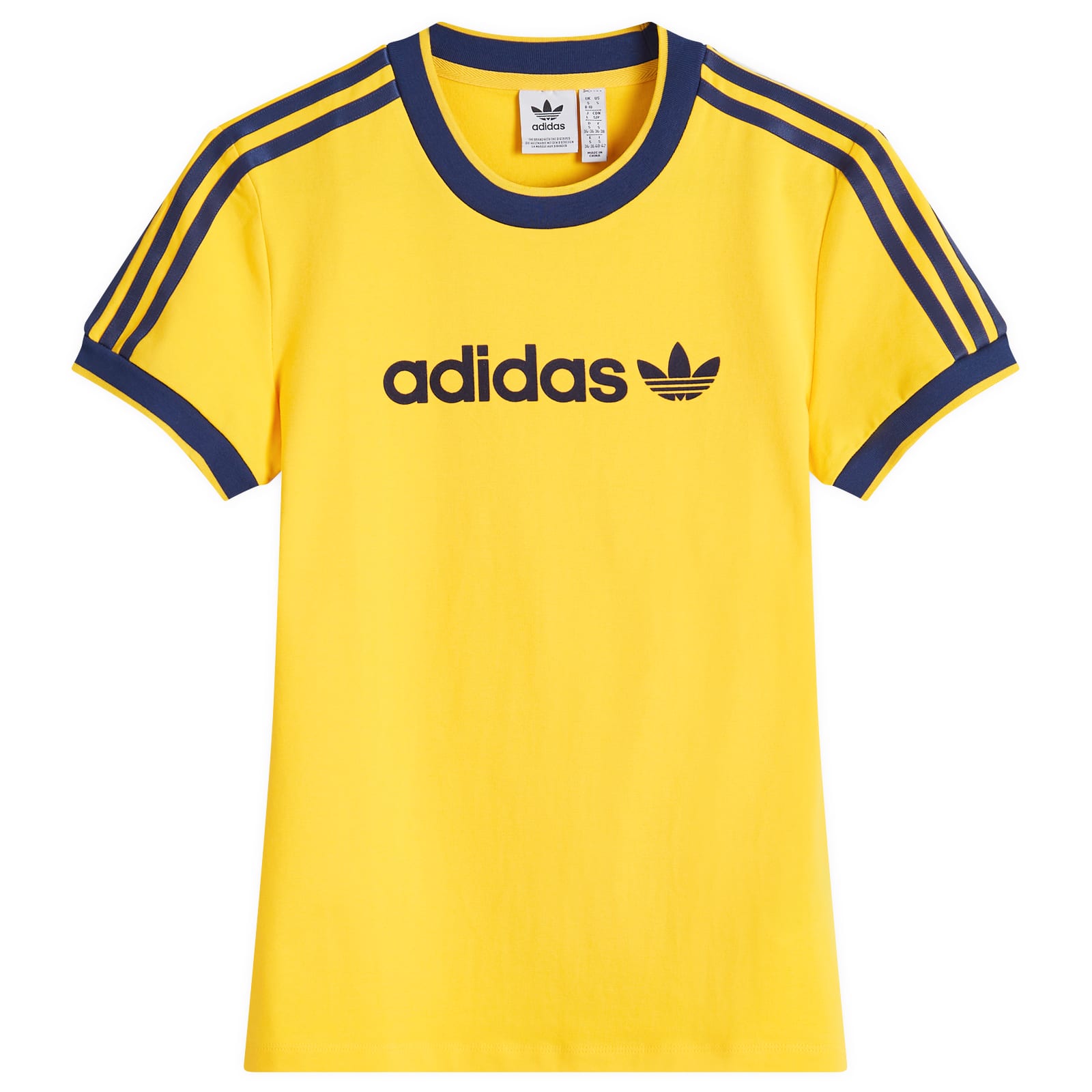 

Футболка Adidas Badge Slim T-Shirt, цвет Crew Yellow