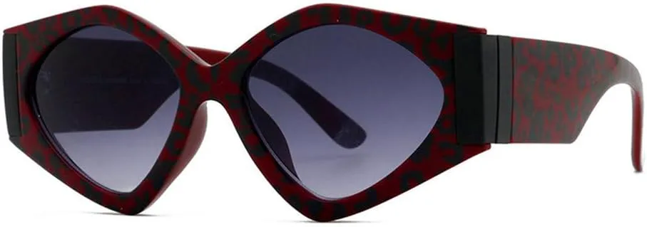 

Солнцезащитные очки LVTFCO «кошачий глаз» для женщин, винтажные, в стиле панк, прямоугольные, для мужчин и женщин, защита от ультрафиолета UV400, C5, один размер, C5