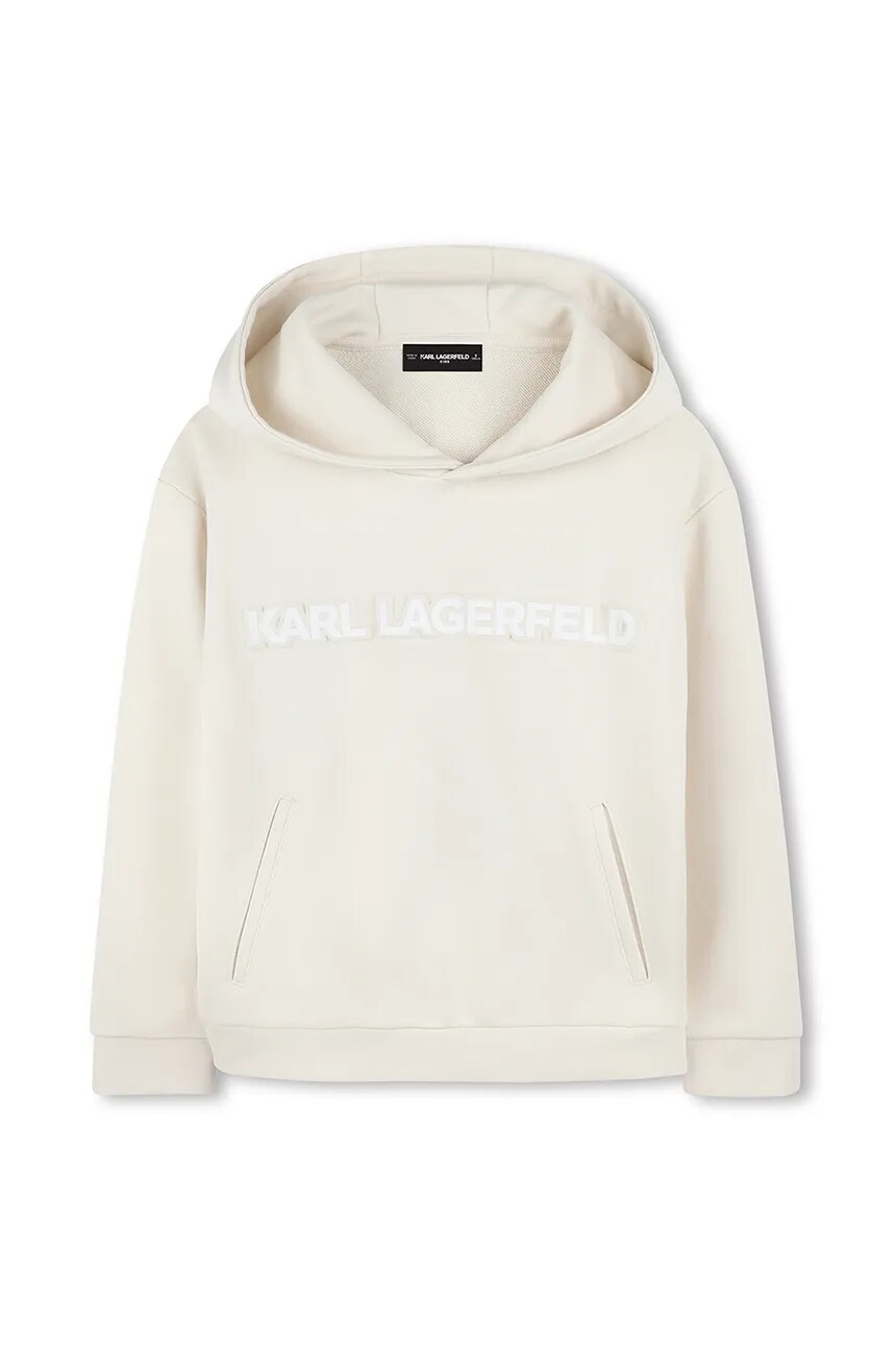 

Детская толстовка Karl Lagerfeld, бежевый