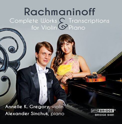 

CD диск Rachmaninoff / Sinchuk: Complete Music & Transcriptions for Violin & Piano