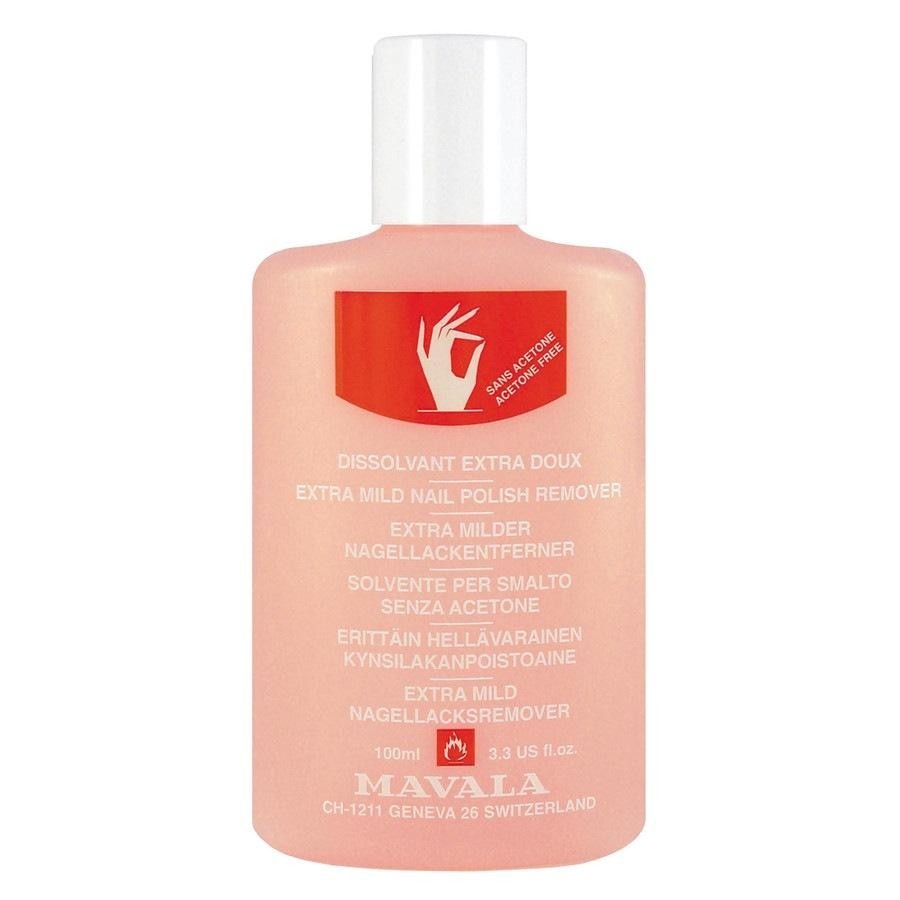 

Жидкость для снятия лака nagellackentferner extra mild Mavala, объем 100 мл