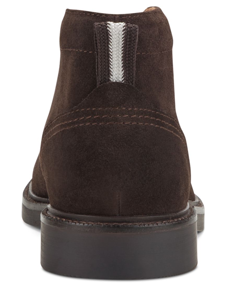 Мужские ботинки-чукка Wilhem на шнуровке Kenneth Cole New York, Dark Brown Suede — фото 3