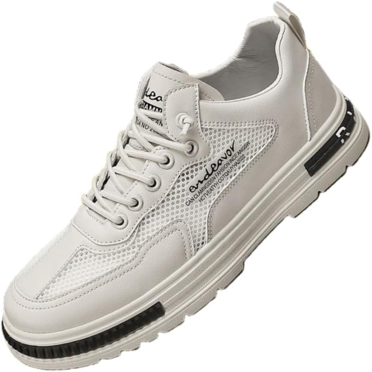 

Мужские модные кроссовки Clolinde, повседневная обувь с низким верхом, шнуровкой, сетчатые, дышащие, для бега и занятий в спортзале, Kakhi