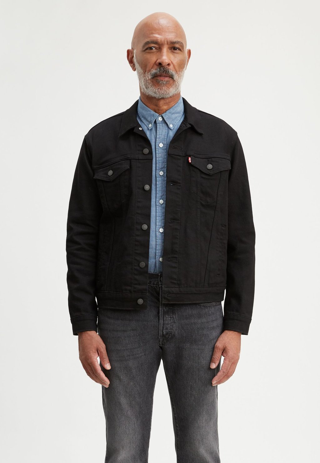 

Джинсовая куртка Levi's КУРТКА TRUCKER, цвет dark horse trucker