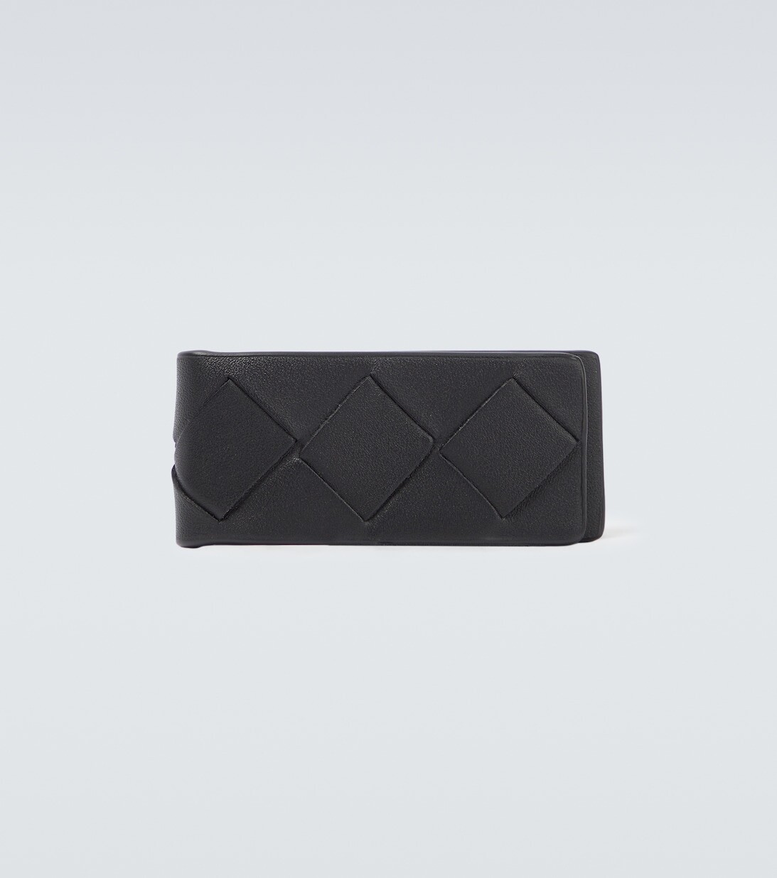 

Кошелек из кожи интекчато Bottega Veneta, черный
