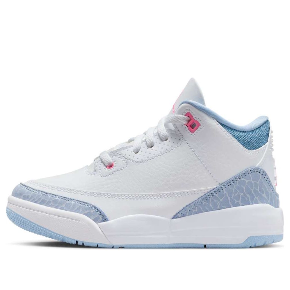 

Кроссовки (PS) Air Jordan 3 Retro 'White Cobalt Bliss'
