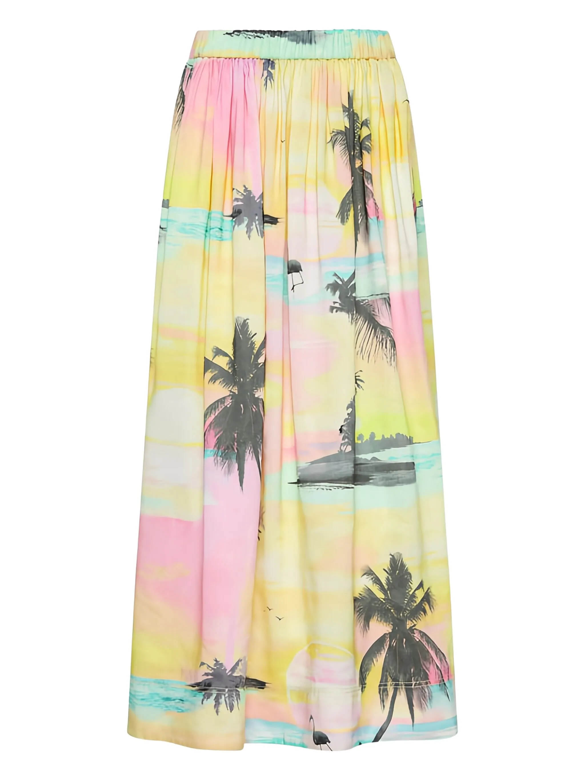 

Юбка макси NICOLETTE с принтом Aje, желтый