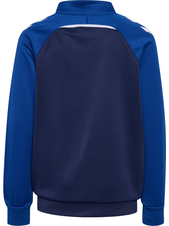 

Детская тренировочная куртка "Lead 2.0 Track Zip Jacket" синего цвета Hummel