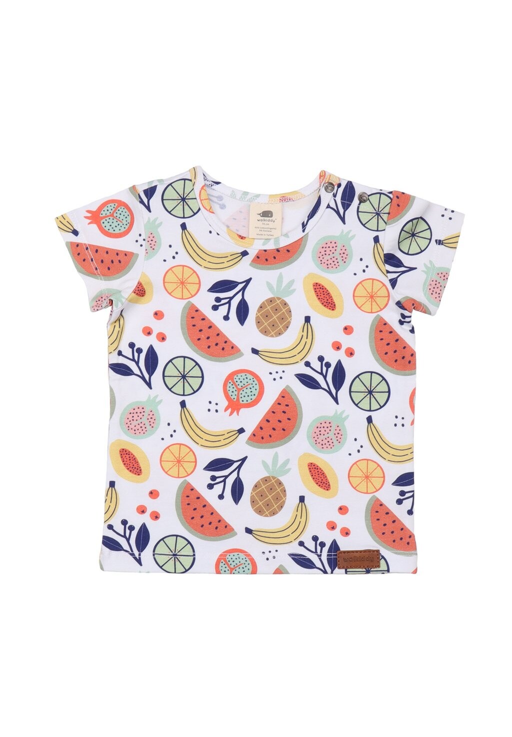 

Футболка с принтом CHEERFUL FRUITS Walkiddy, цвет weiss