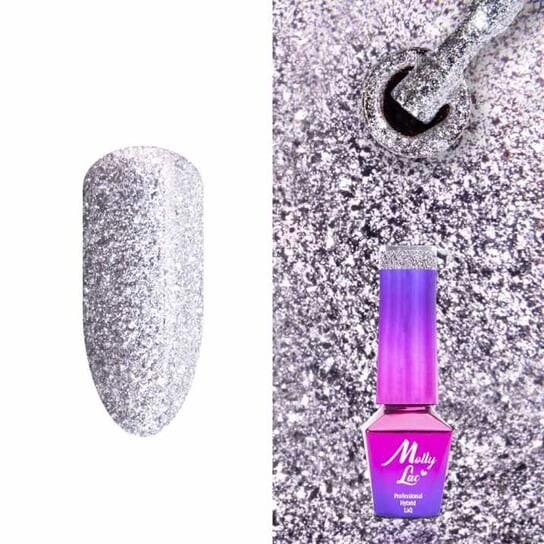 

Гибридный лак для ногтей, Luxury Glam Mr Silver, 5 мл № 546 Molly Lac