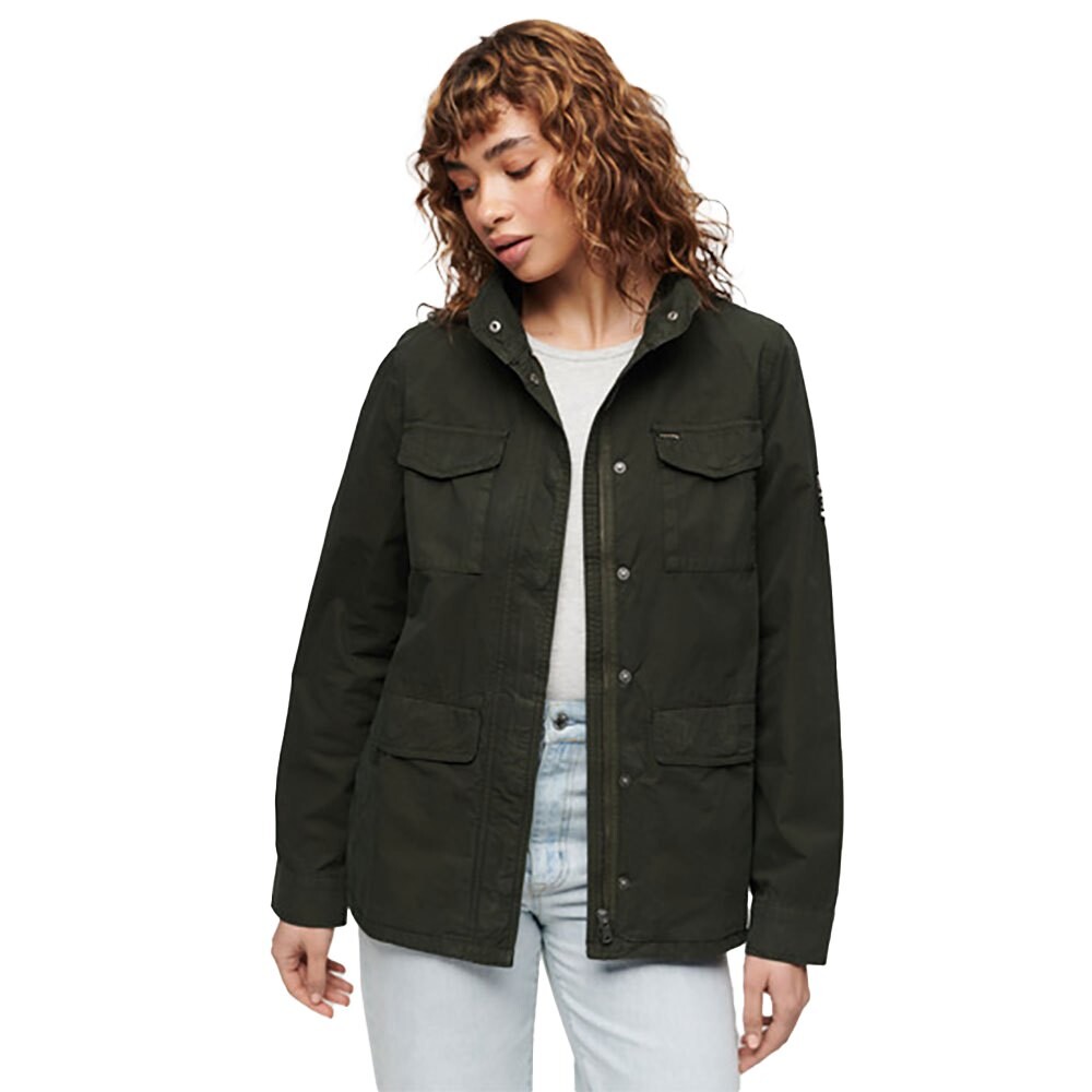 

Куртка Superdry St Tropez M65 Denim, зеленый