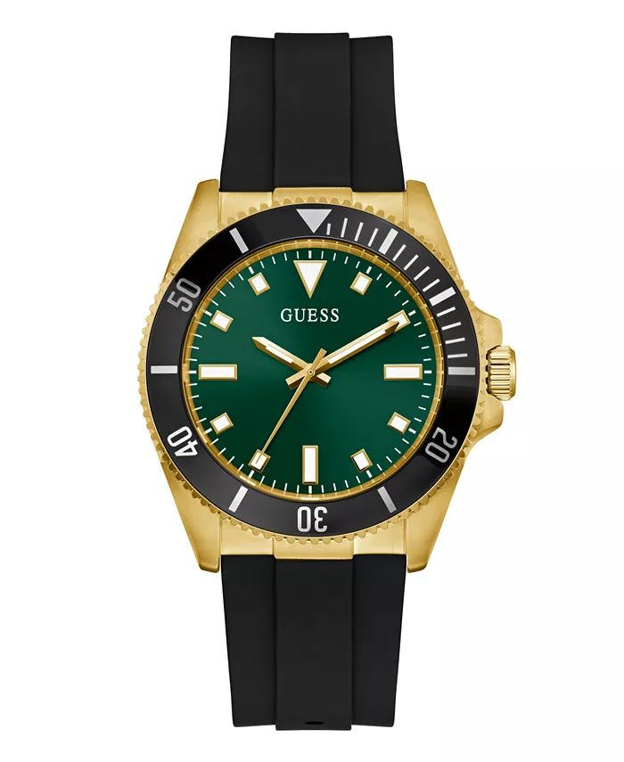 

Мужские аналоговые часы в черном и золотом тоне, 41mm Guess