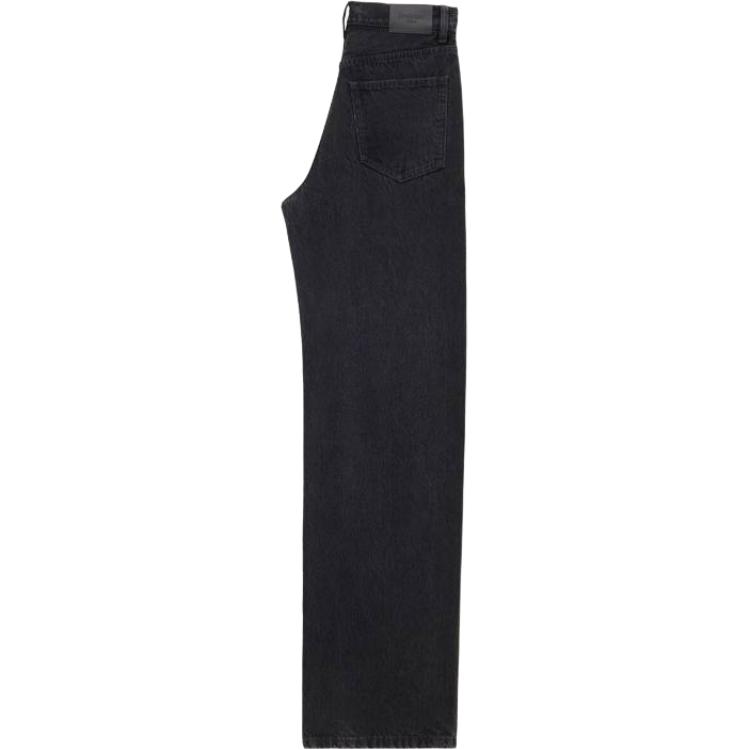 Высокие джинсы 90-х мешковатые SAINT LAURENT, черный — фото 2