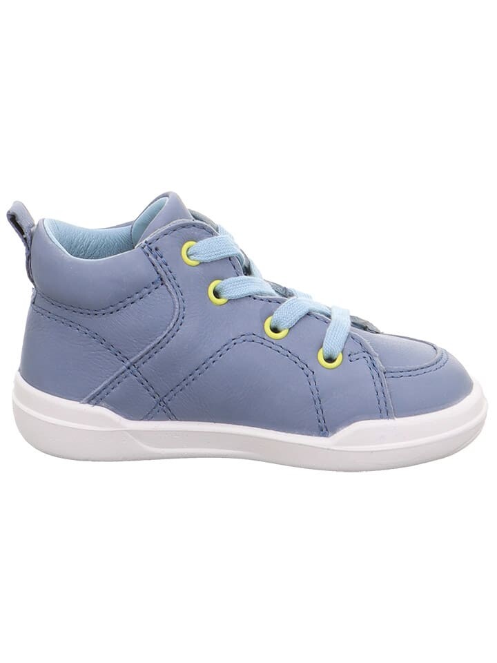 Высокие кроссовки superfit Leder-Sneakers, светло-синий — фото 3