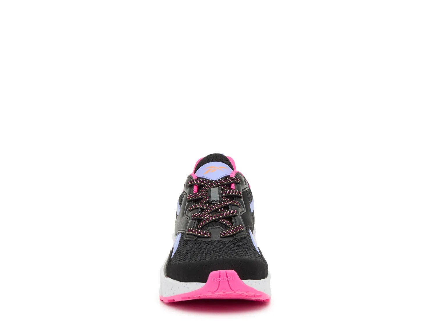 Кроссовки Reebok Vizome PS Slip-on Sneaker - Kids", черный/розовый — фото 2