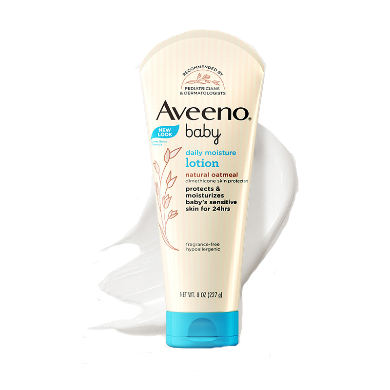 Детский увлажняющий лосьон для ежедневного применения Aveeno Baby Daily Moisture Lotion, 227 г*3 — фото 3