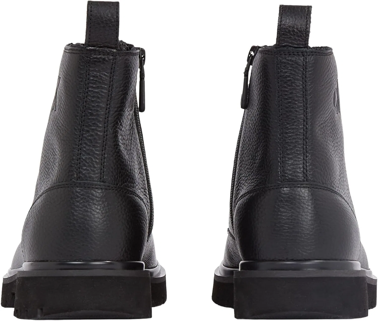 Ботинки средней длины Calvin Klein Herren Stiefel Eva Mid Tumbled zum Schnüren, Black Triple Black — фото 2