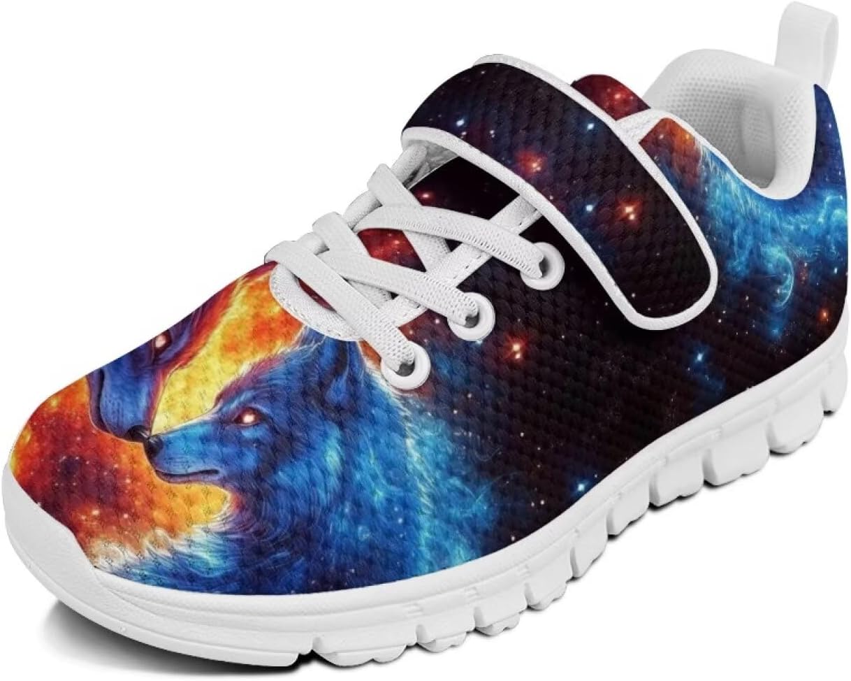 

Беговые кроссовки для девочек, теннисные кроссовки на шнуровке, детская спортивная обувь Cugasmaru, Wolf