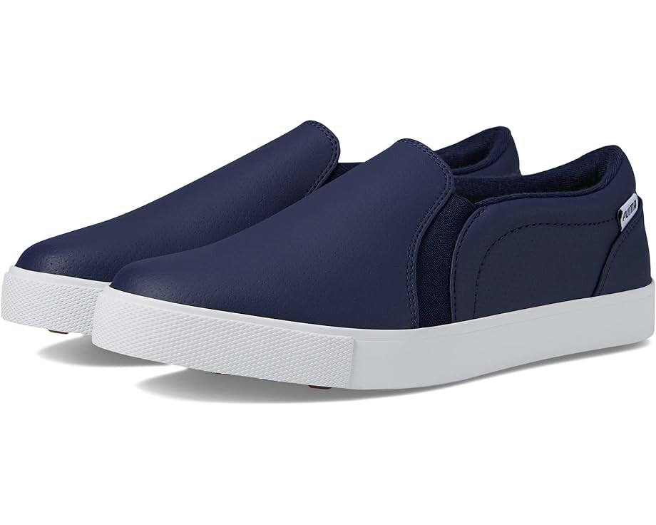 

Кроссовки Puma Tustin Fusion Slip-On Golf Shoes, цвет Puma Navy/Puma White