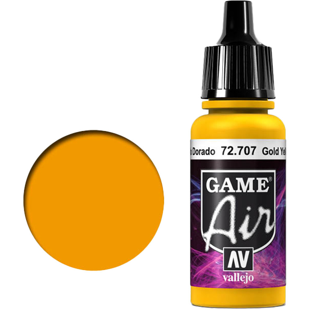 

Аксессуары Vallejo Game Air: Gold Yellow (17ml)