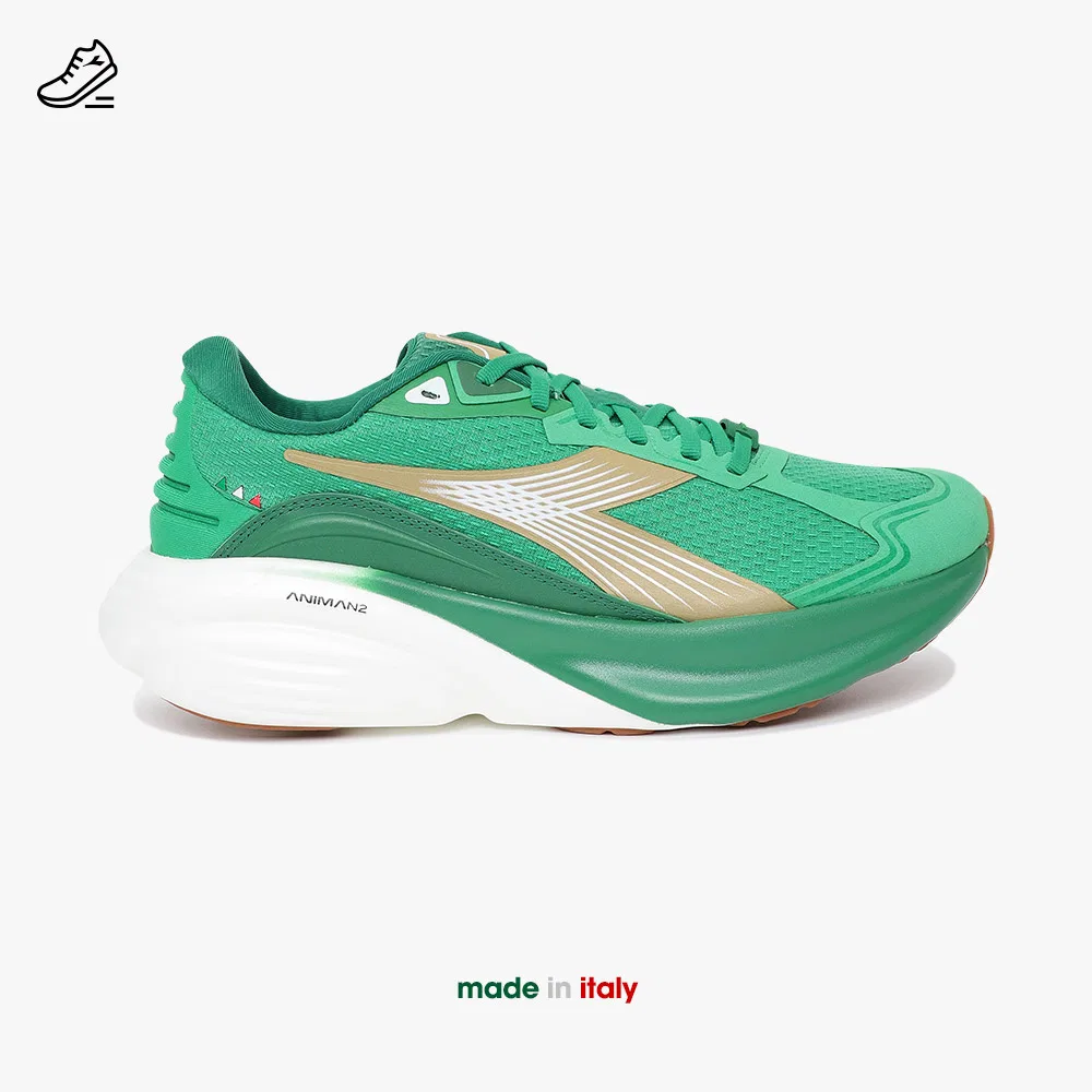 Мужские зелёные кроссовки Atomosta от Diadora — фото 2